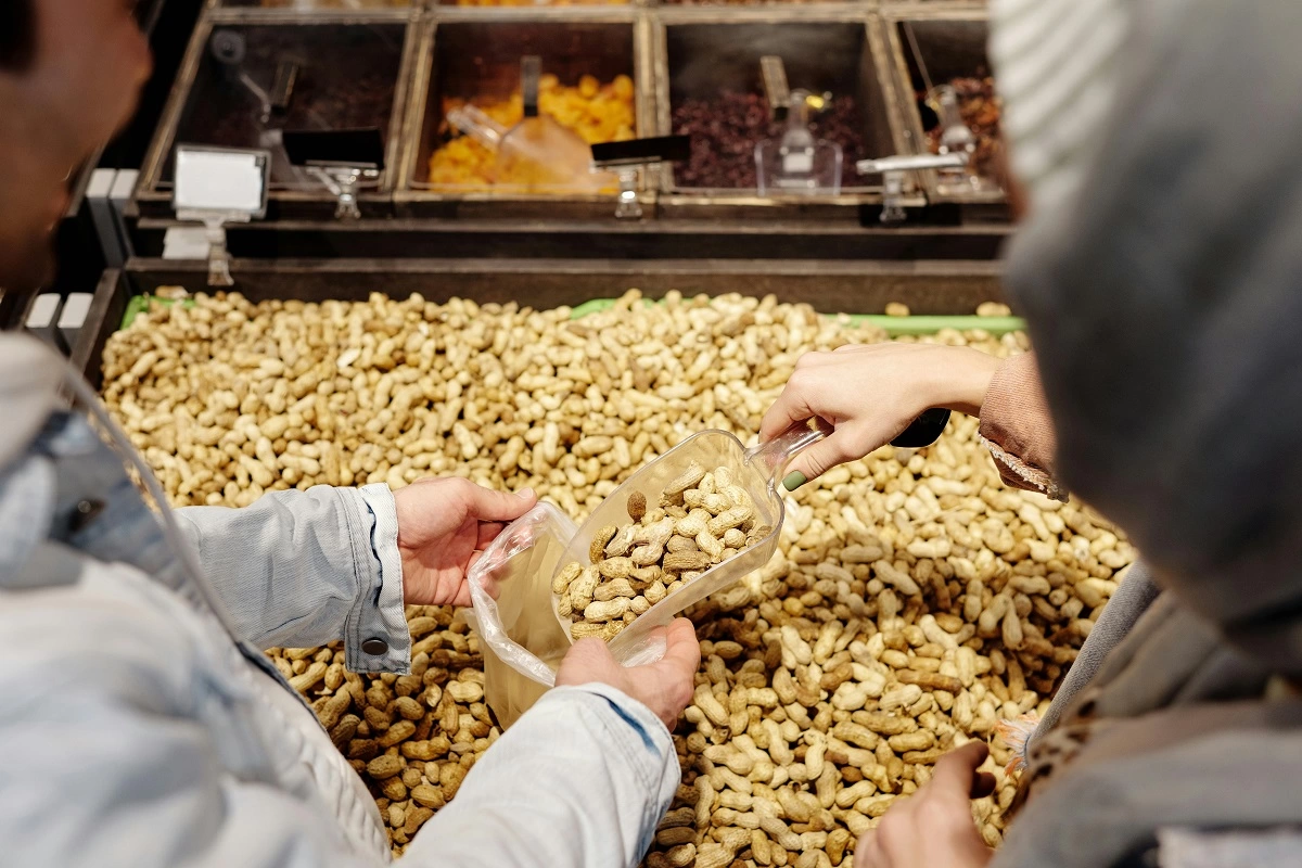 Children and the Peanut Factory!